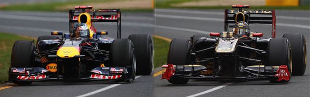 Forrás: Red Bull Racing, Lotus Renault