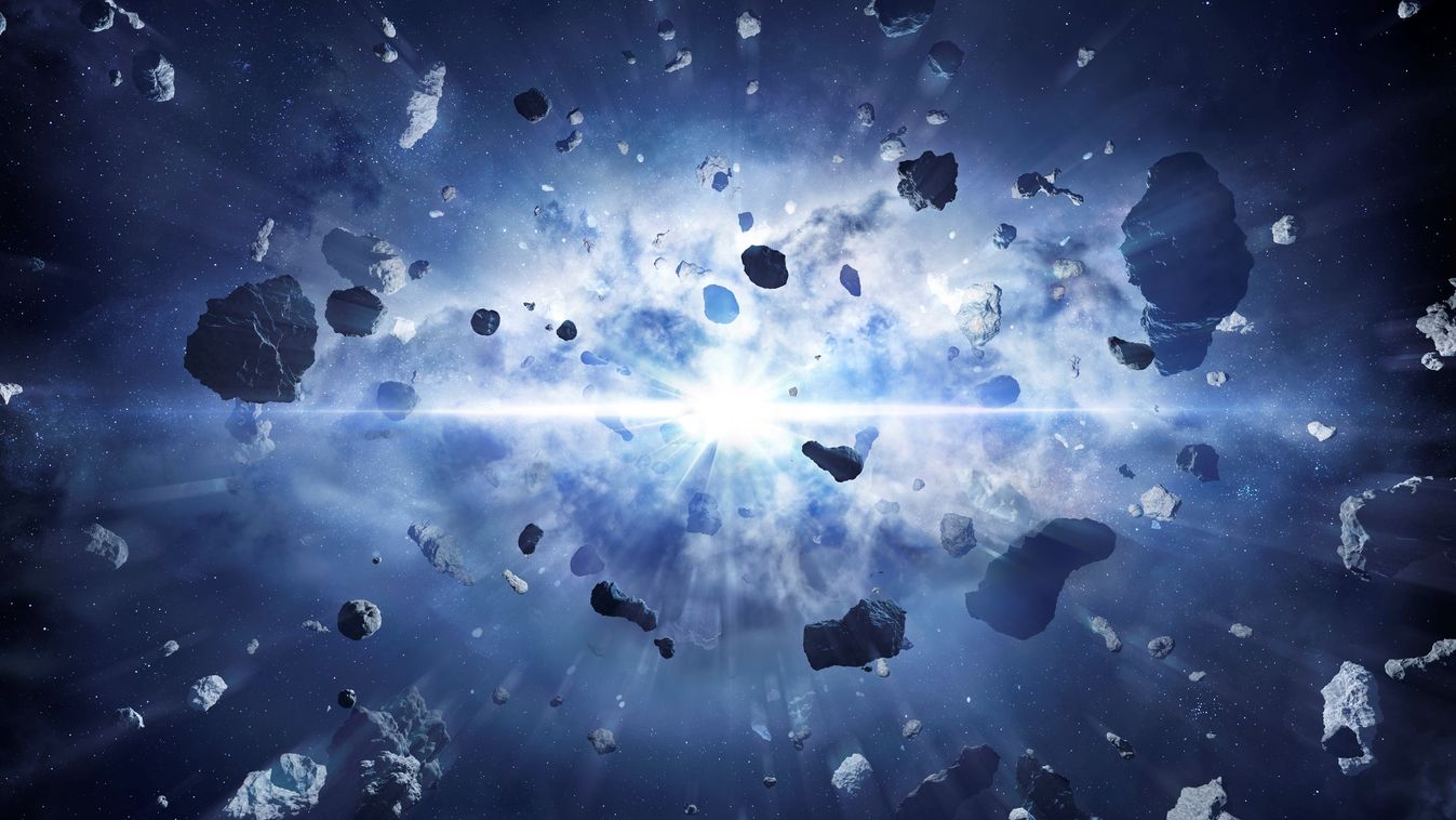 Big Bang Explosion - Time Warp In Space Universe