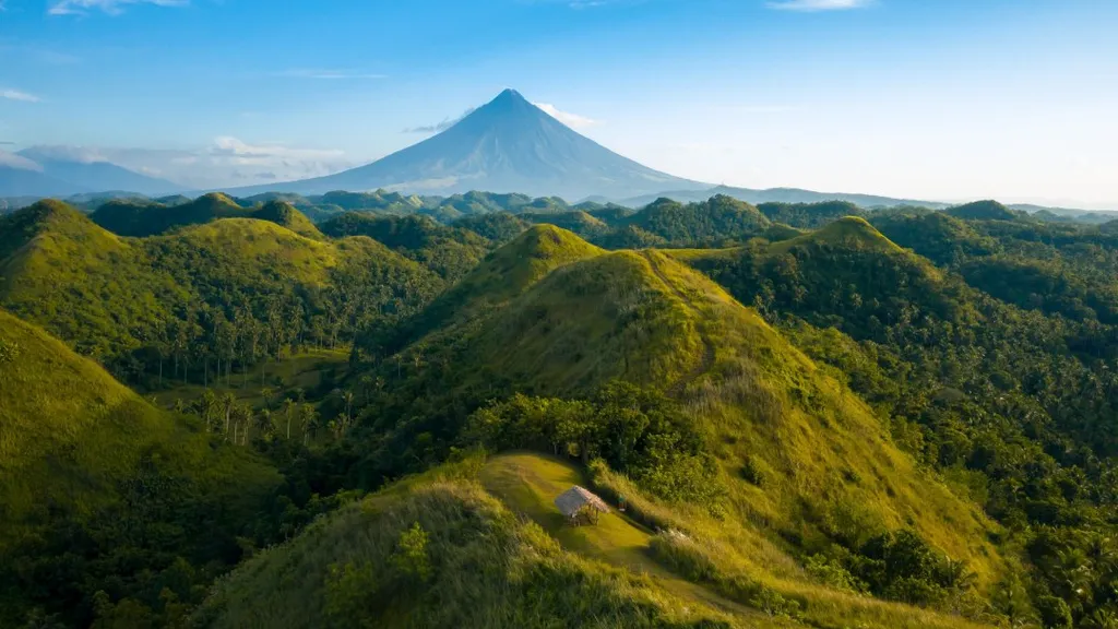 Mayon, hegy, tűzhányó, Fülöp-szigetek, 