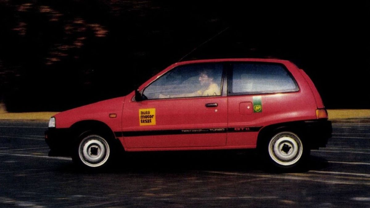 Autótesztek a hőskorból: a tüzes Daihatsu Charade GTti
