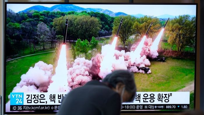 Atomháborús hadgyakorlatot tartott Észak-Korea - fotó