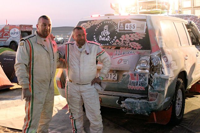 Forrás: Sandlander Dakar Team
