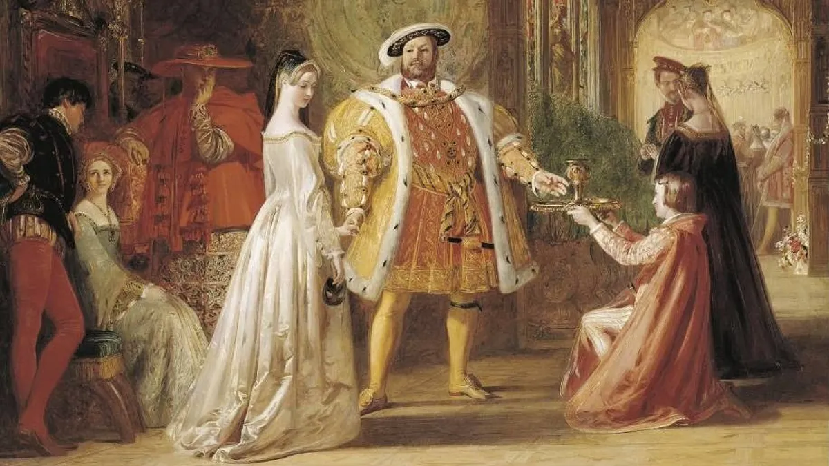 Eredetileg boldognak indult Boleyn Anna és VIII. Henrik házassága