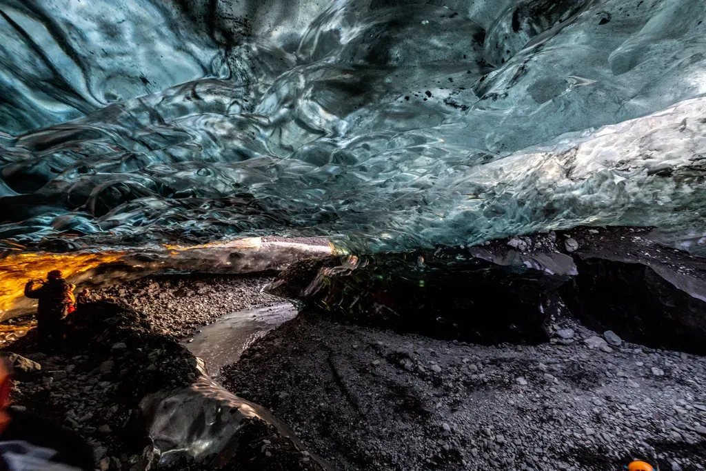 Vatnatjökull-gleccser jégbarlang