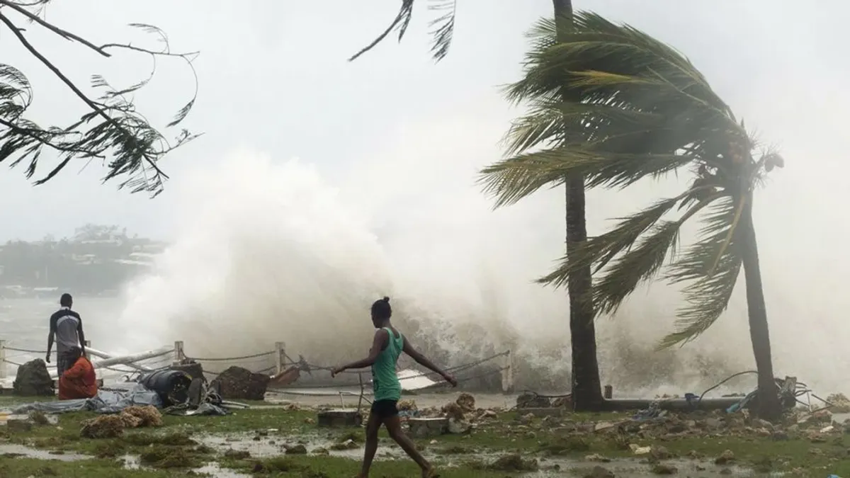 A trópusi ciklonokat a karibi térségben hurrikánnak nevezik