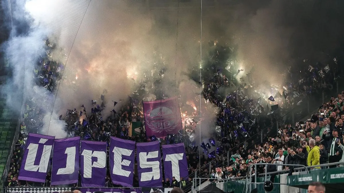 Az Újpest szurkolói Németországban okoztak óriási botrányt