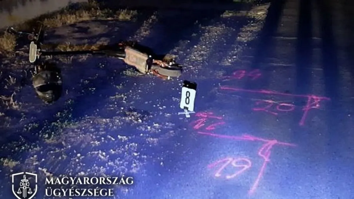 Részeg rolleres gázolt el egy gyalogost Nádudvaron