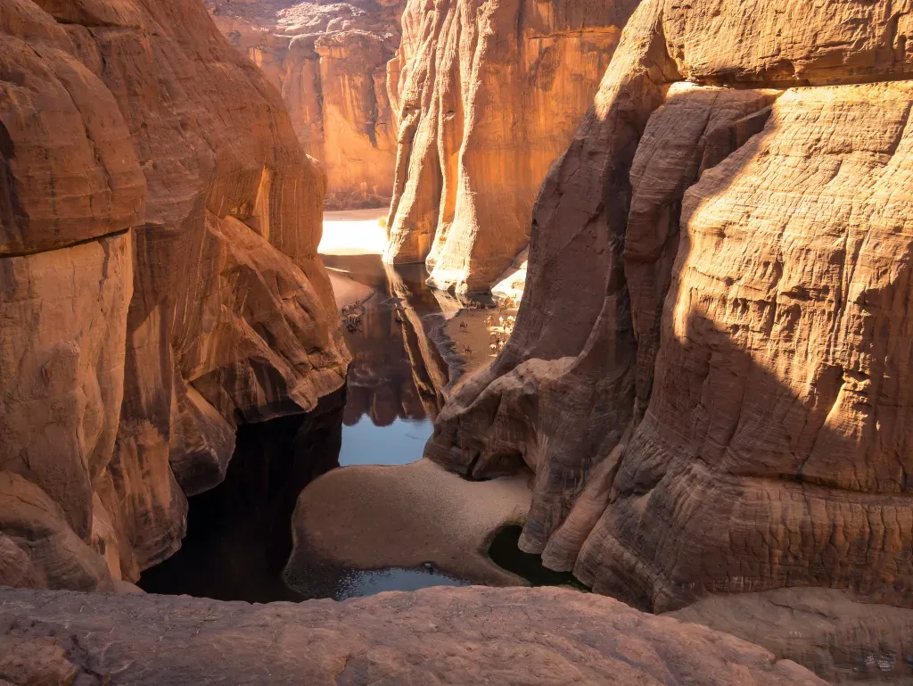 A Guelta d'Archei Csádban
