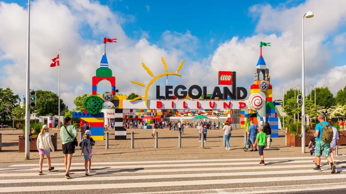 Tűz pusztított a dániai Legoland vidámparkban