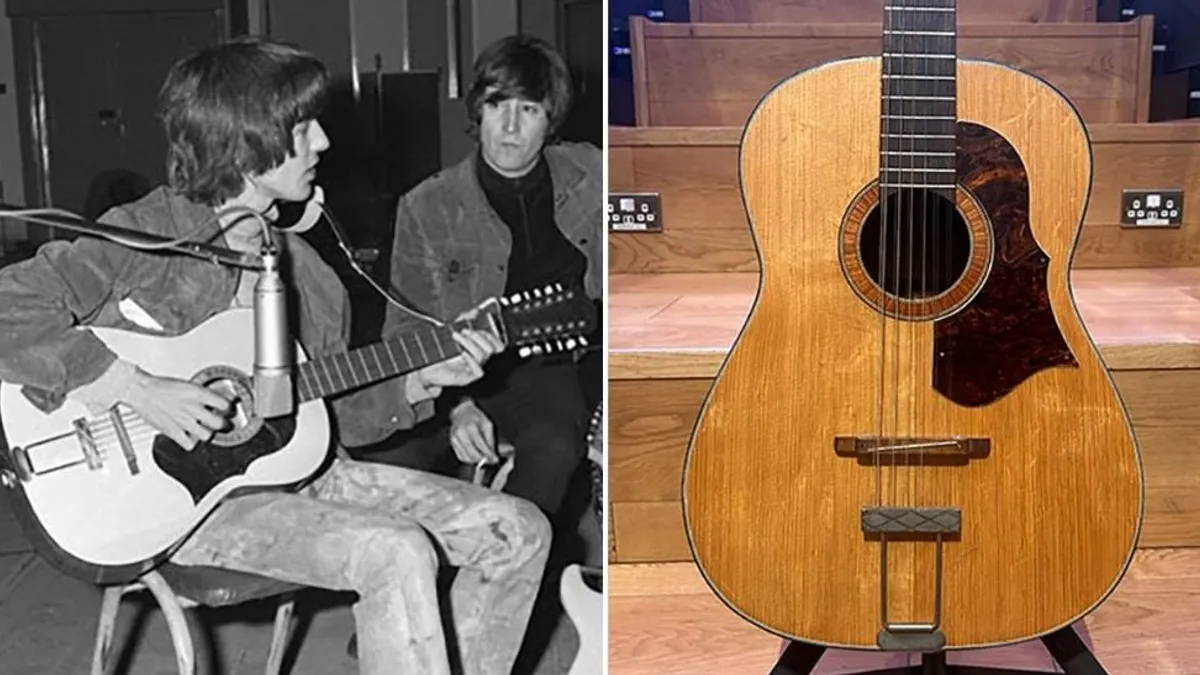 Rendkívül magas áron kel el John Lennon gitárja
