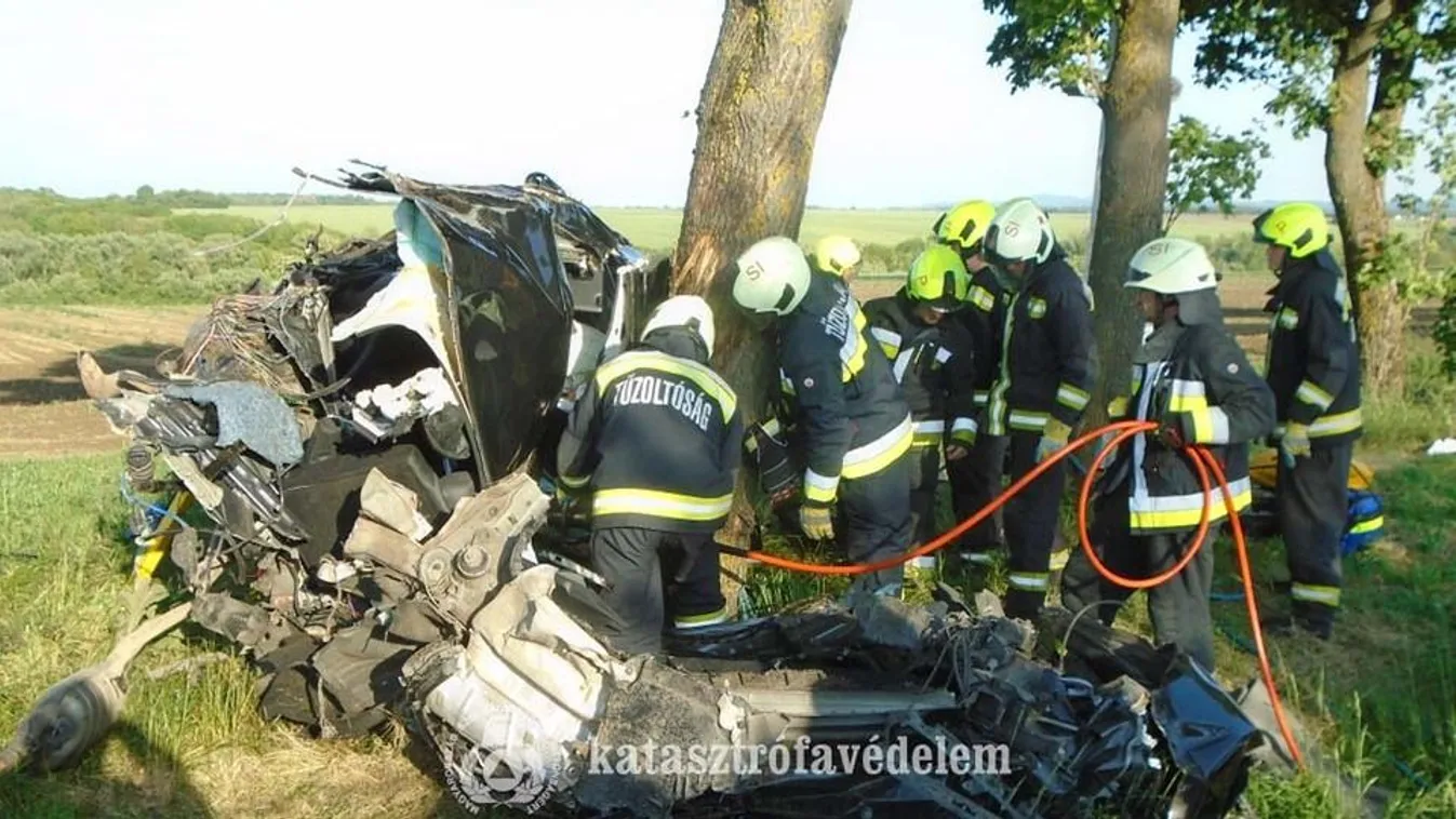 baranya vármegyei katasztrófavédelmi igazgatóság, baleset, Halálos közlekedési baleset Szalánta mellett