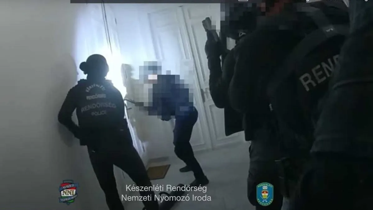 Budapesten fogták el egy lengyel bűnszervezet vezetőjét - videó