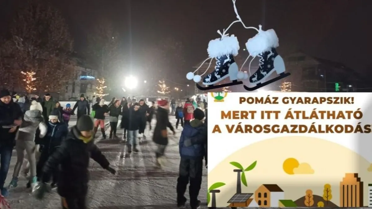 Súlyos visszaélés a korcsolyapálya beszerzésénél Pomázon