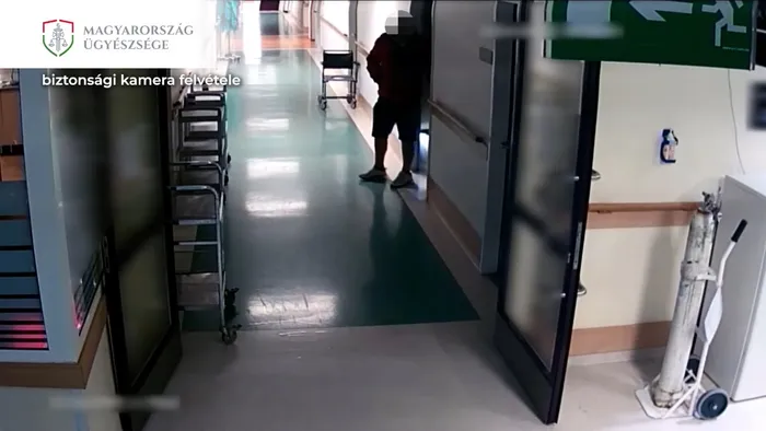 Besurranó tolvaj garázdálkodott egy budapesti kórházban - videó