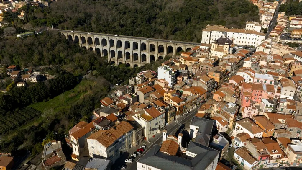 Ariccia, híd, viadukt, Olaszország, 