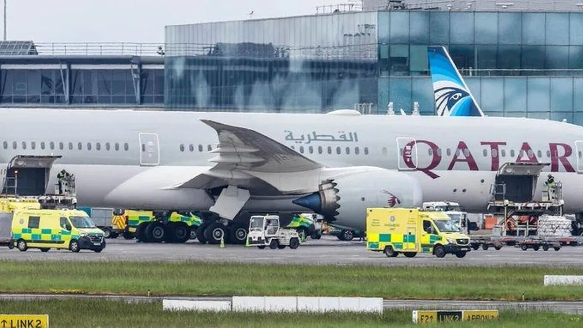 Turbulenciába került a Qatar Dublinba tartó járata, rengetegen megsérültek