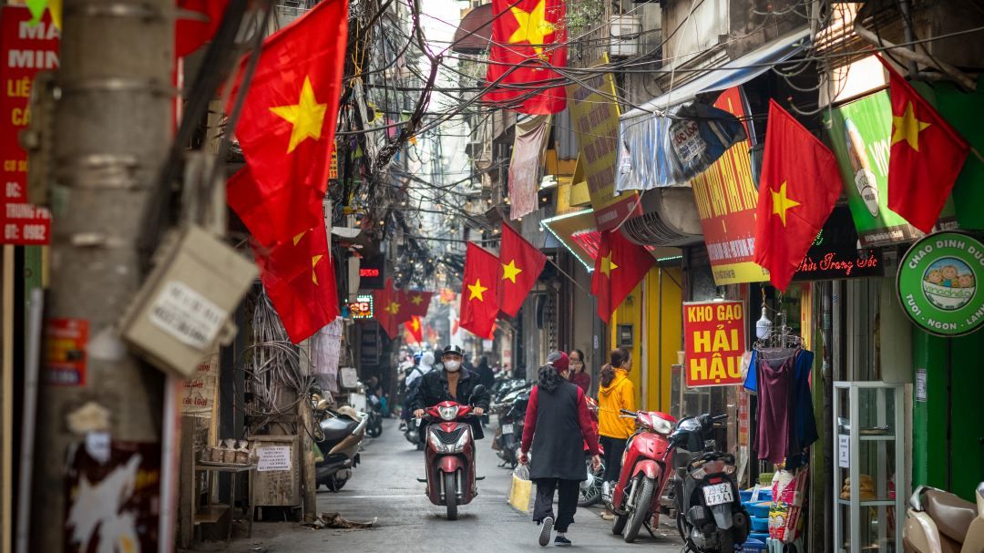 Hanoi, Vietnám, 