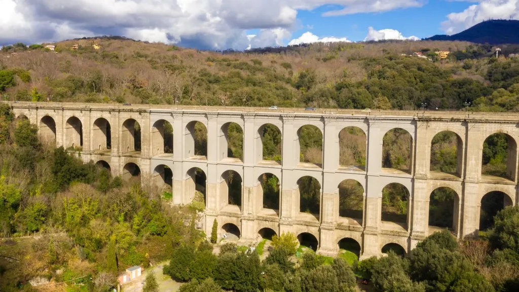 Ariccia, híd, viadukt, Olaszország, 