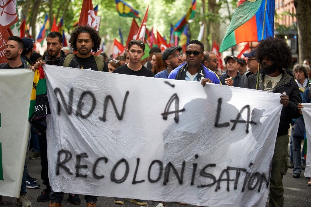 Toulouse: Kanaks Protest Against The Macron&#039;s Revision Of Electorate In New Caledonia