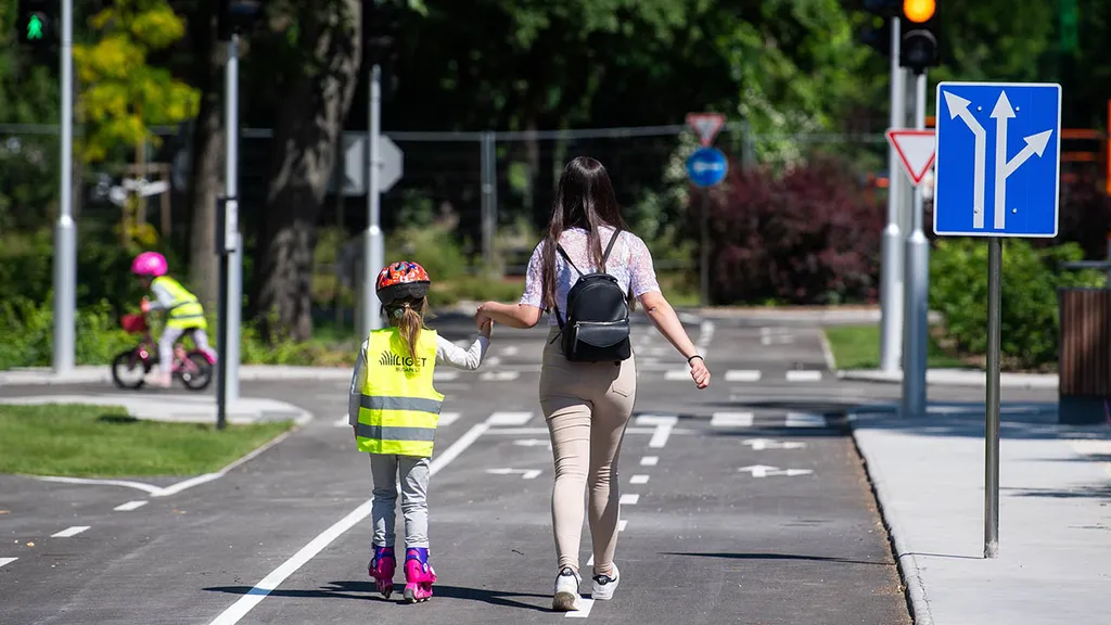 Átadták a megújult a KRESZ-parkot a Városligetben, KRESZ-park, KRESZparkVárosliget, Városliget