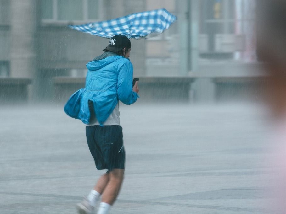 Storm Weather In Cologne