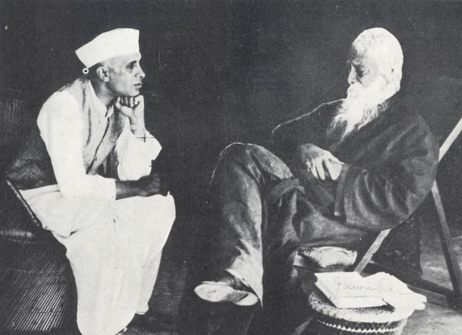 Nehru és Tagore
