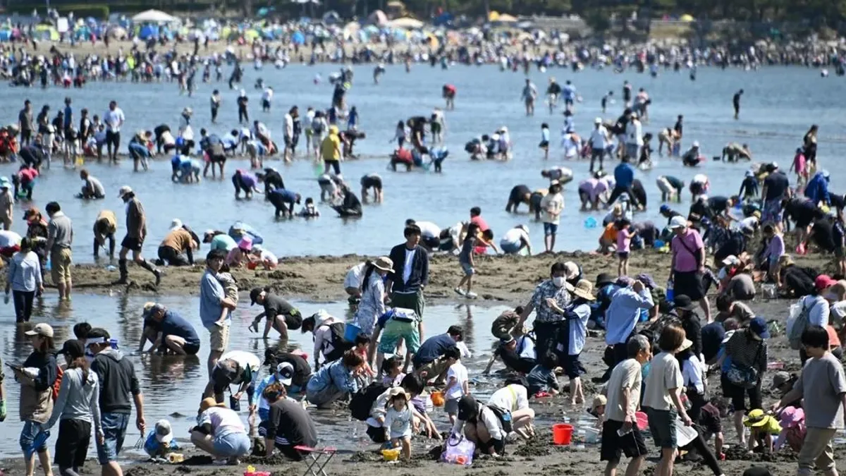 Egyetlen dologért túrja fel  a strandot a sok turista - képek