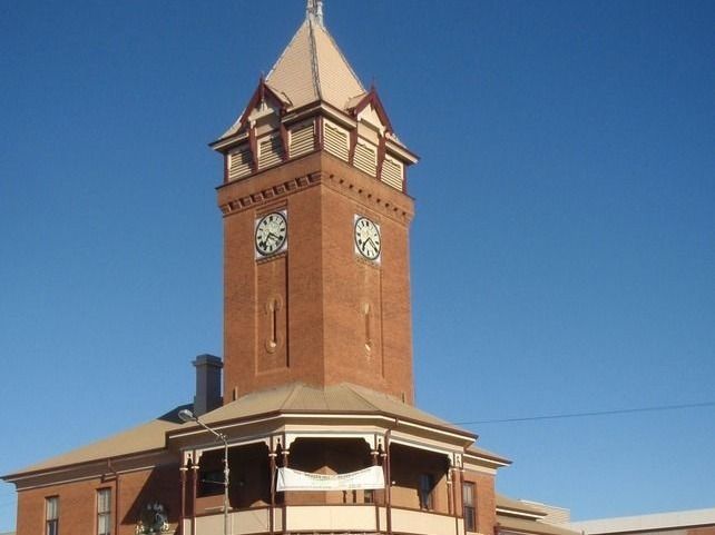 Az ausztráliai Broken Hill városának óratornya