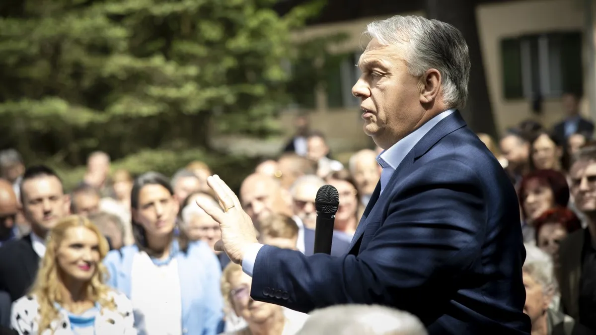 Orbán Viktor: Az európai emberek véleménye nem egyezik az EU háborúpárti vezetőinek véleményével