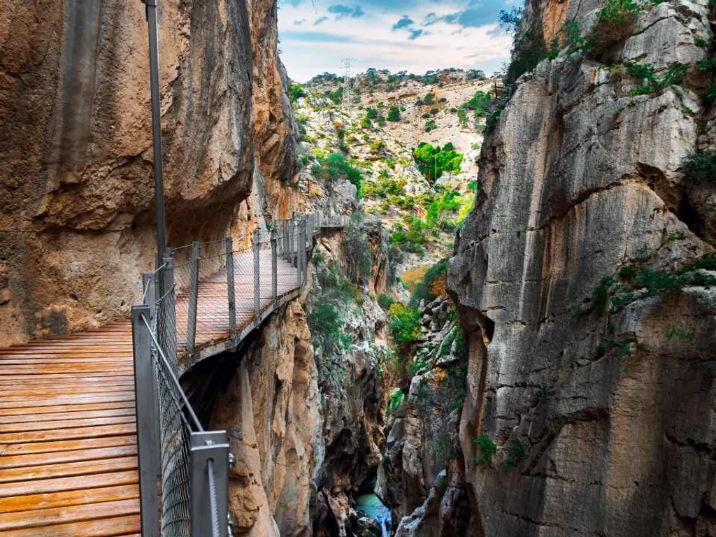 A király ösvénye, El Caminito del Rey, Spanyolország, Málaga tartomány, El Chorro kanyon