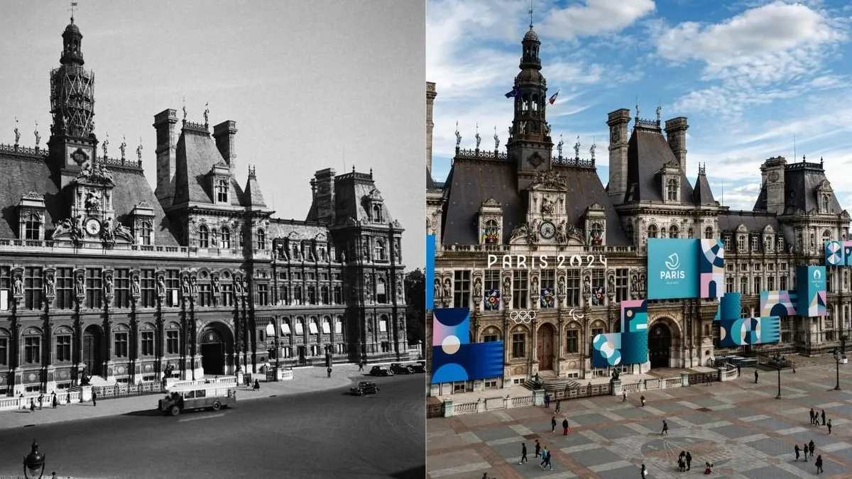 Lélegzetelállító képpárokon a francia főváros