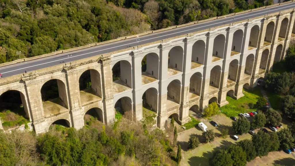 Ariccia, híd, viadukt, Olaszország, 