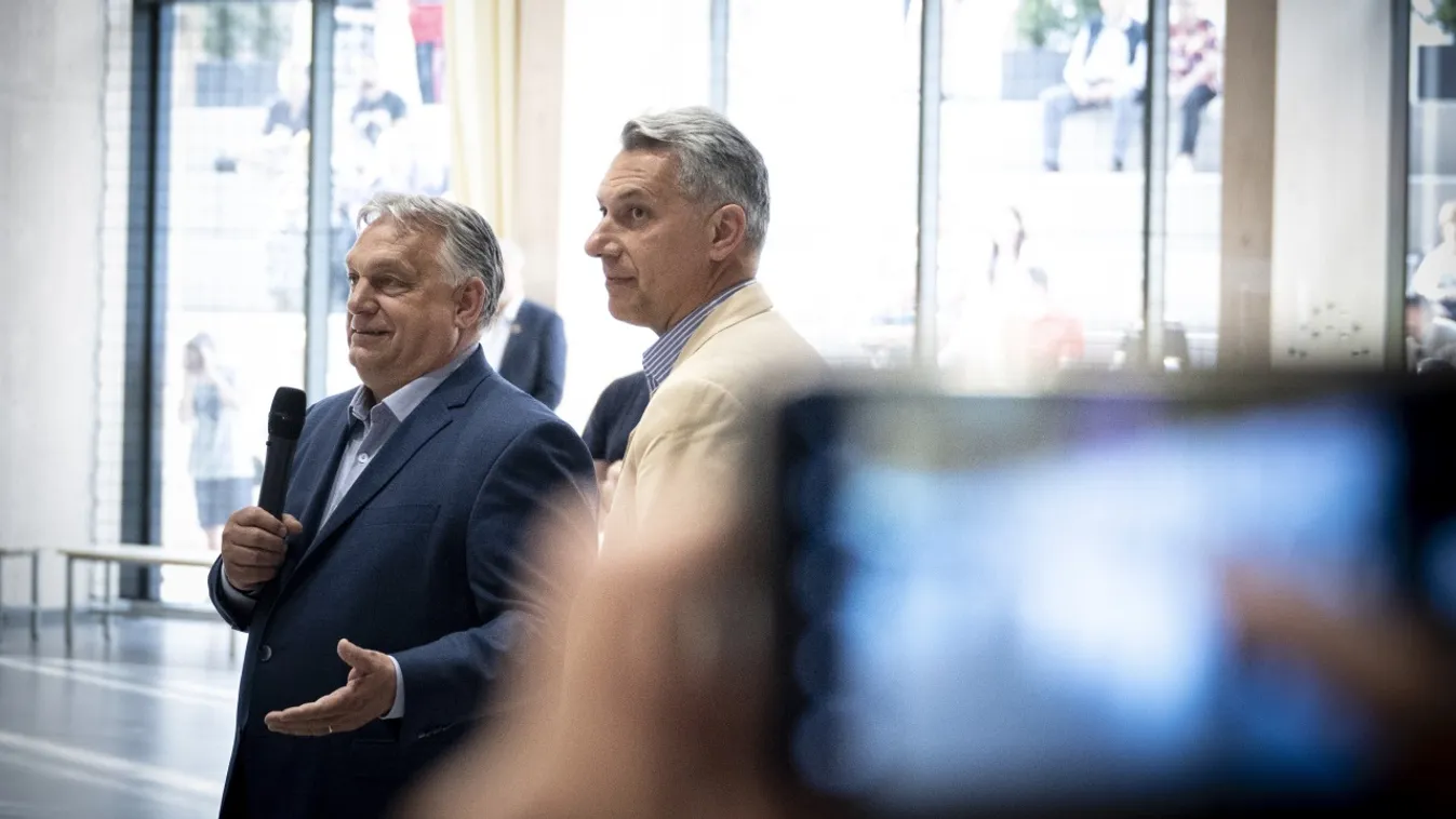 Orbán Viktor országjáró kampánykörútja, OrbánViktor, Mezőhegyes, 2024.05.25.