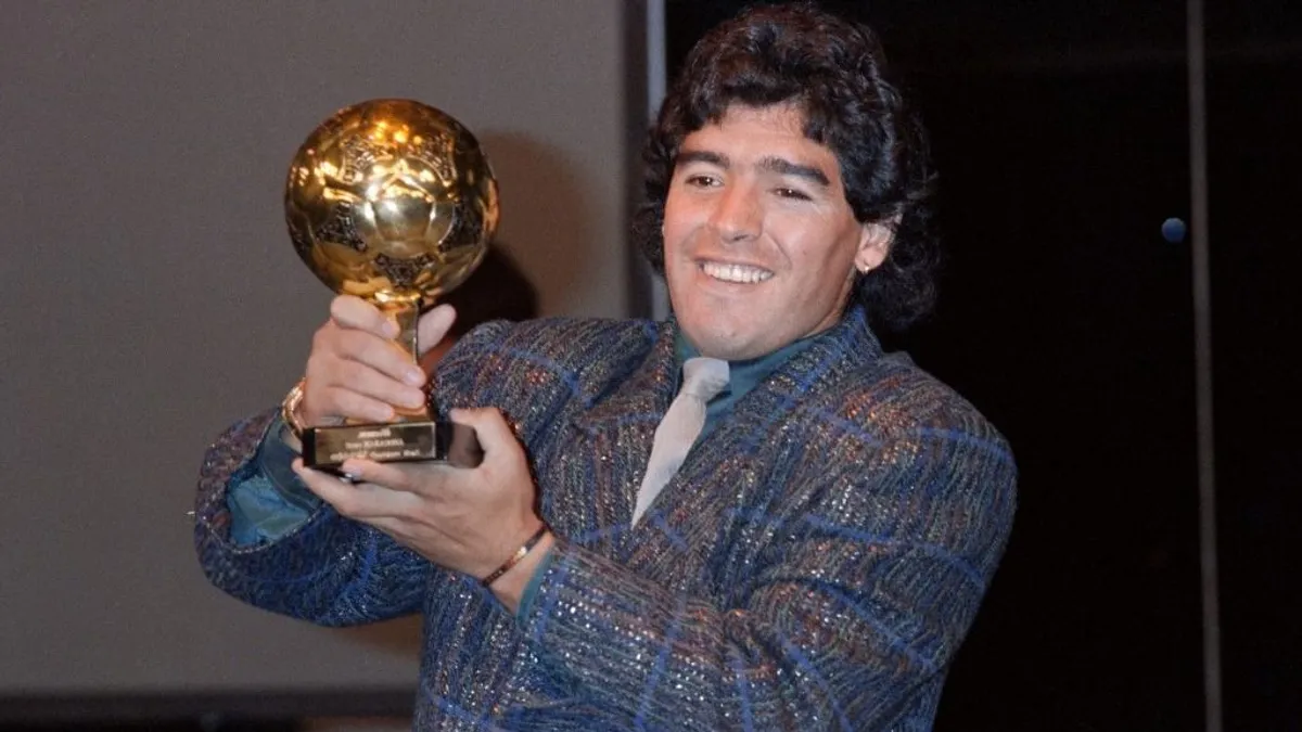 Maradona családja szerint ellopták a focista Aranylabdáját