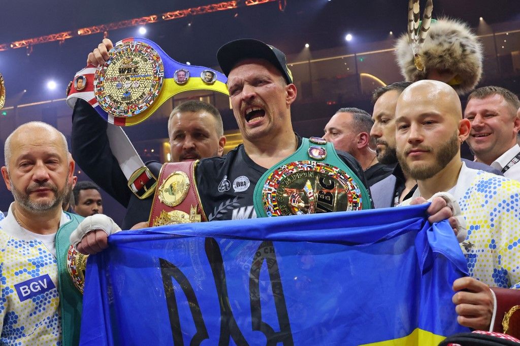 Boxing: Heavyweight title fight, Tyson Fury v Oleksandr Usyk