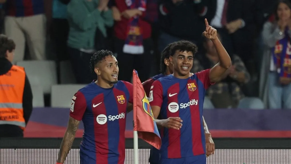 16 éves tinisztárja volt a Barcelona hőse