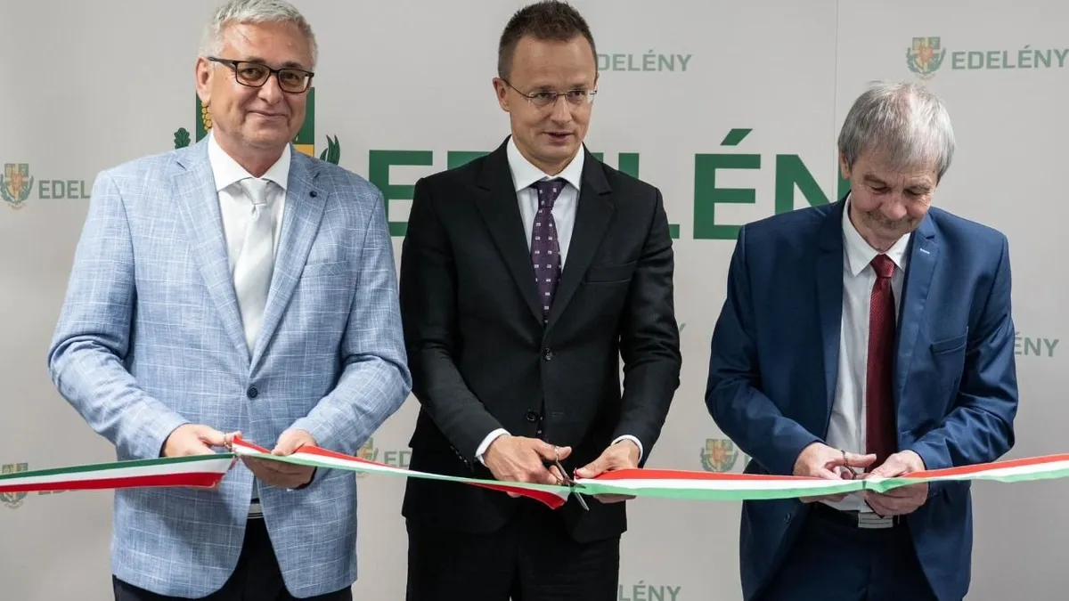 Szijjártó Péter: Edelényben a feltételek adottak, jöhetnek a beruházó vállalatok