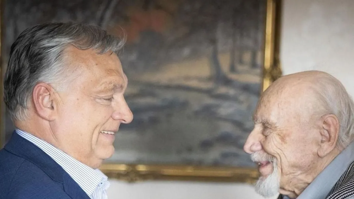 Orbán Viktor:  Isten éltessen, Marci bátyám! - fotó