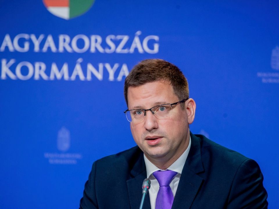 kormányinfó, sajtótájékoztató, sajttáj, Vitályos Eszter, VitályosEszter, Gulyás Gergely, GulyásGergely, 2024. 05. 23.
