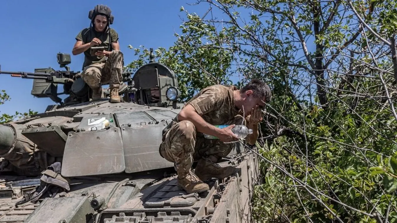 Military training of Ukrainian soldiers in Donetsk Oblast