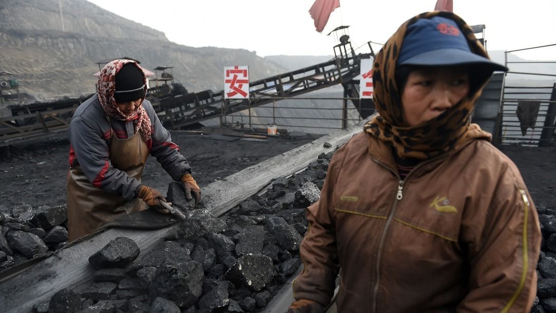 kína, szén, szénbánya
