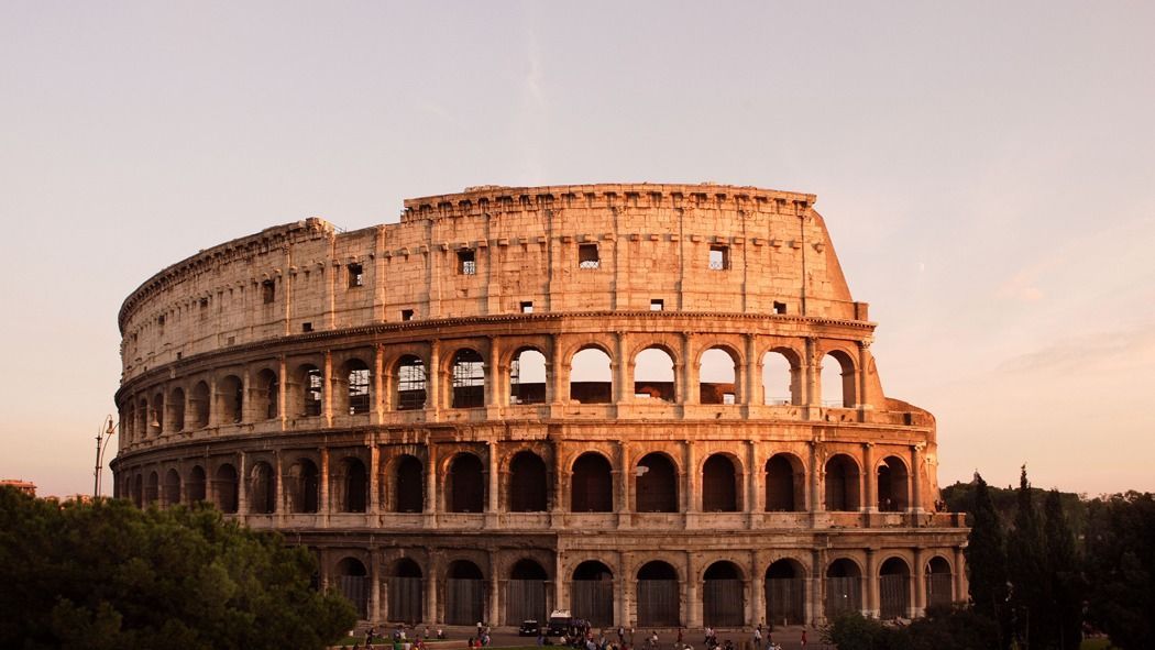 A Colosseum az ókori Róma hatalmas amfiteátruma