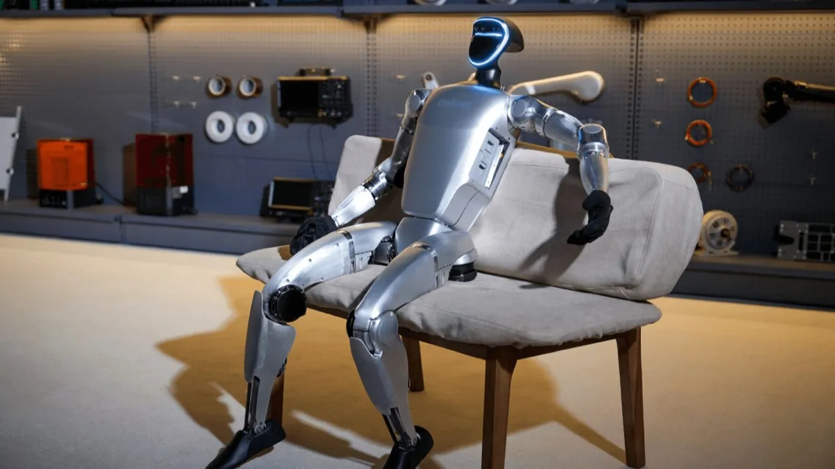 A küszöbön a jövő: új humanoid robot egy kínai cég termékpalettáján