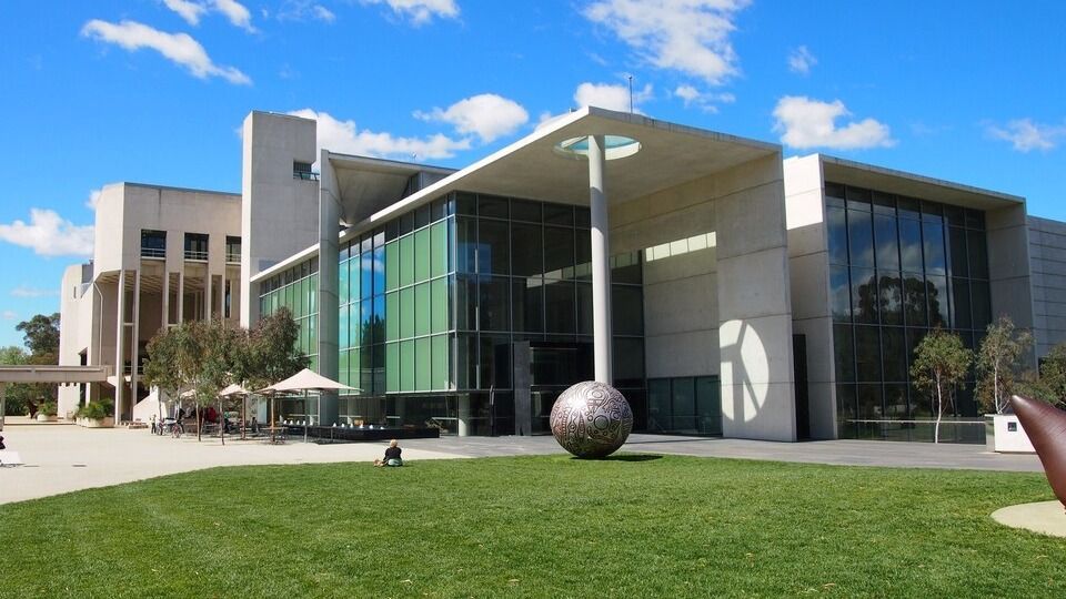 Az ausztrál Nemzeti Galéria épülete