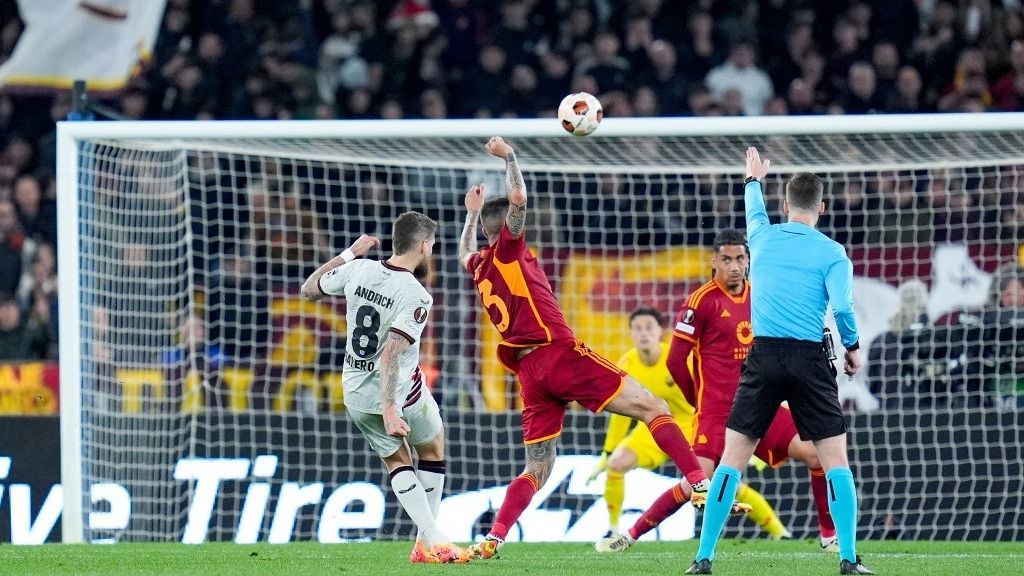 AS Roma v Bayer 04 Leverkusen - Semi-Final First Leg - UEFA Europa League 2023/24