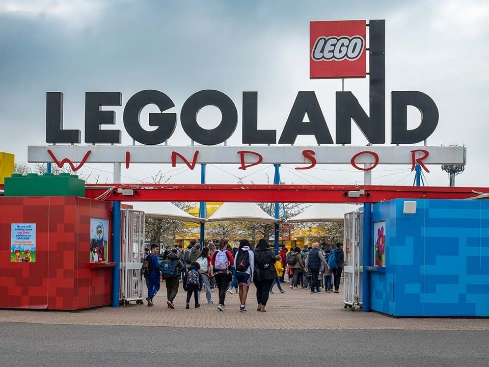 Legoland, Windsor, Anglia, vidámpark, üdülőhely
