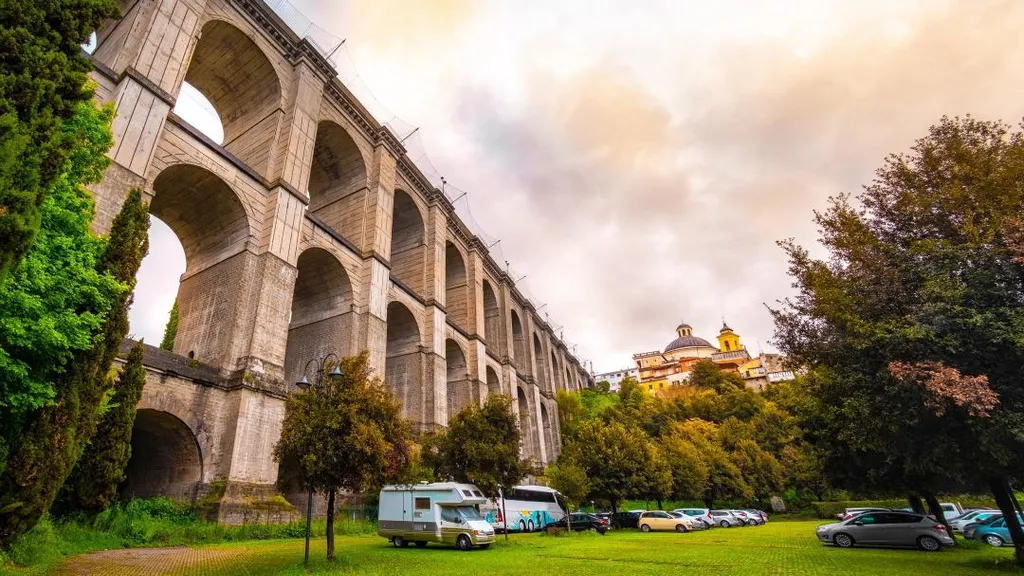 Ariccia, híd, viadukt, Olaszország, 