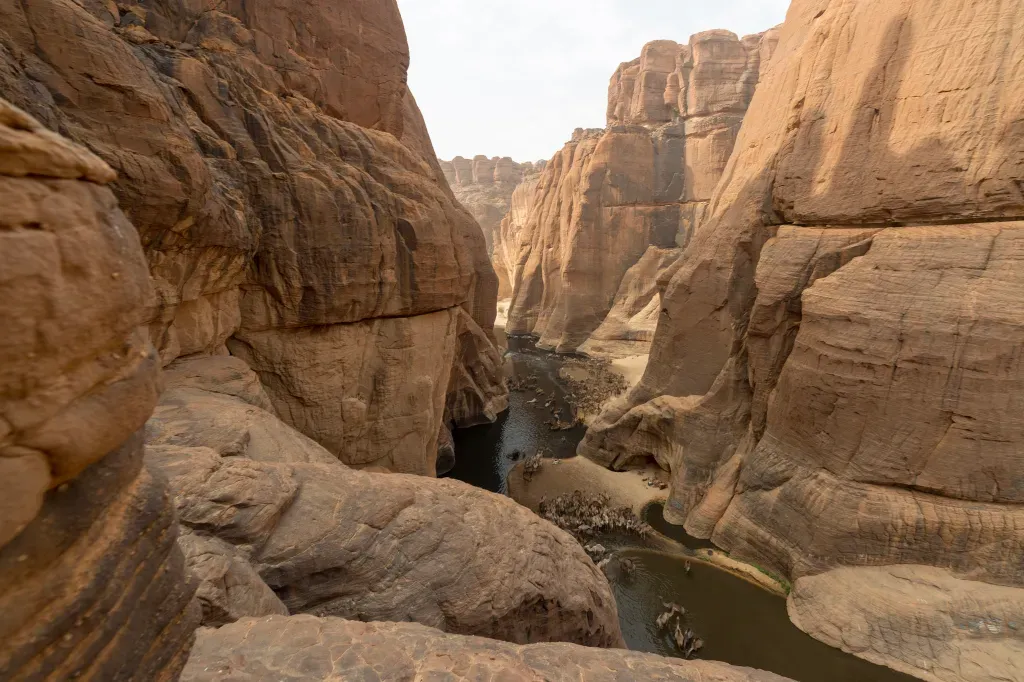 A Guelta d'Archei Csádban