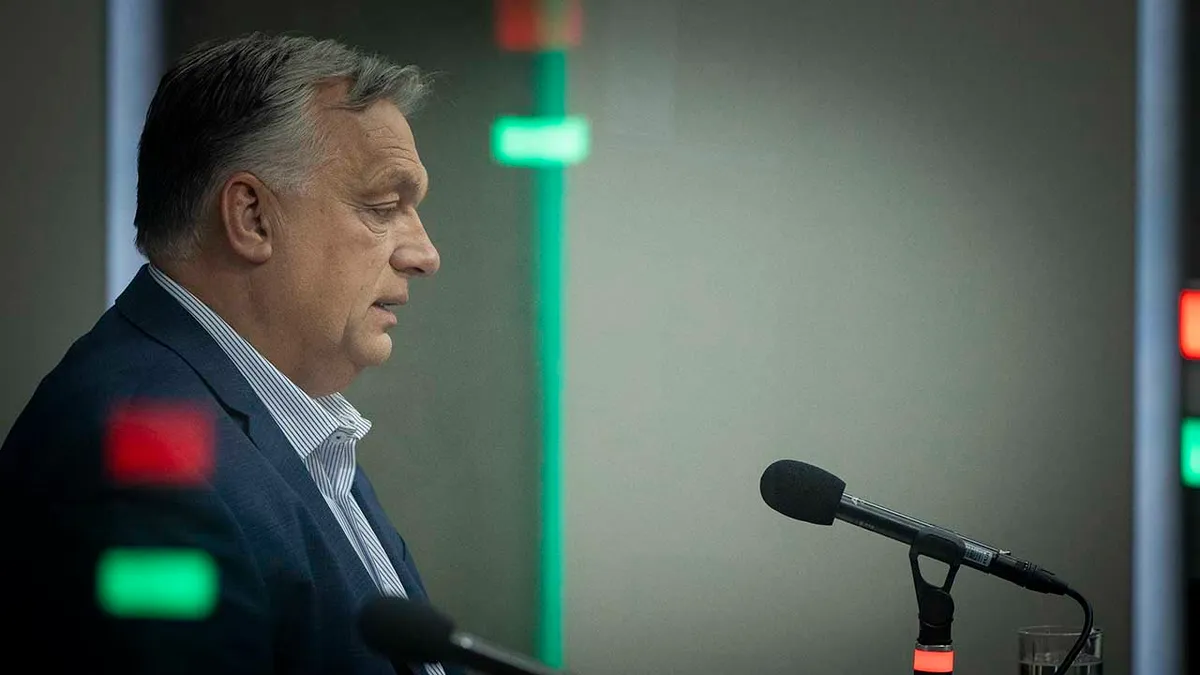 Orbán Viktor: A bőrünkre megy a játék - videó