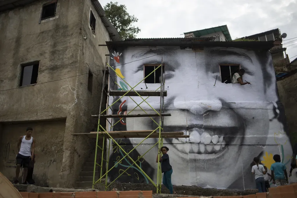 San Augustín Caracas falfestmény